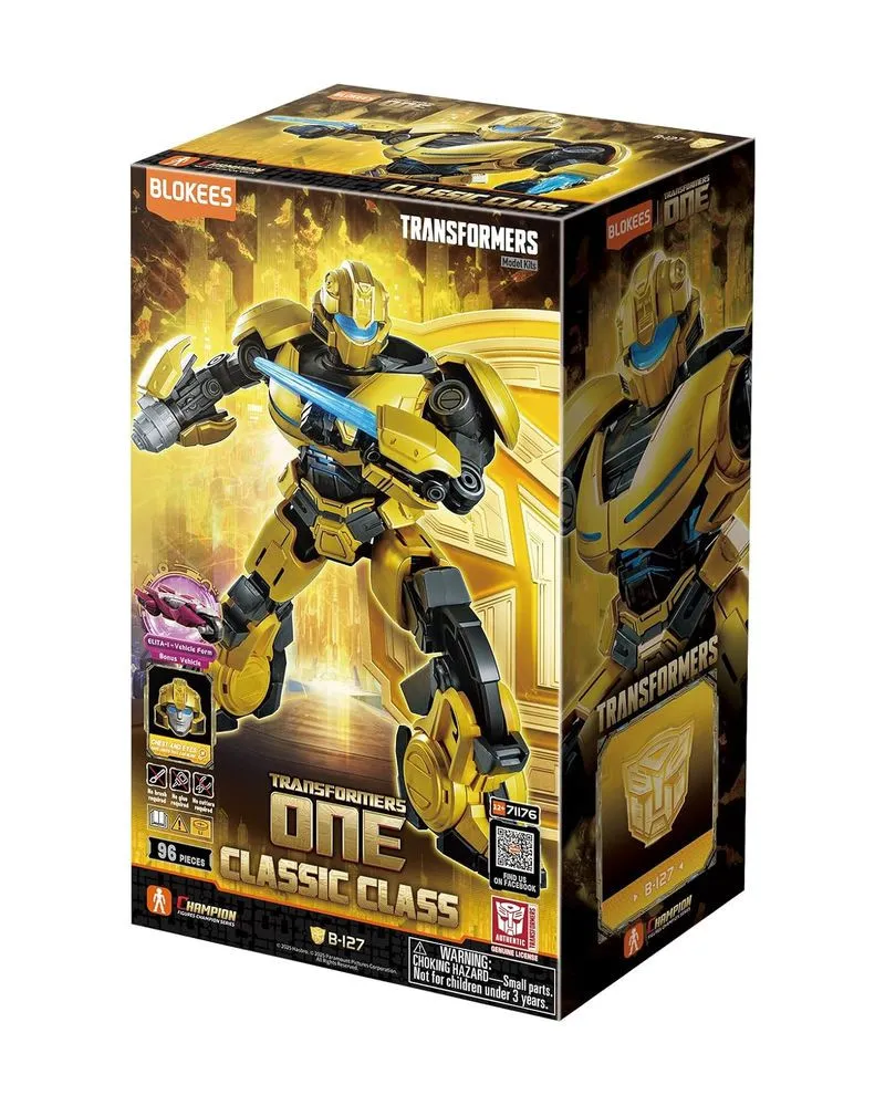 Action Figure Blokees Transformers - One Classic Class Model Kit B-127 