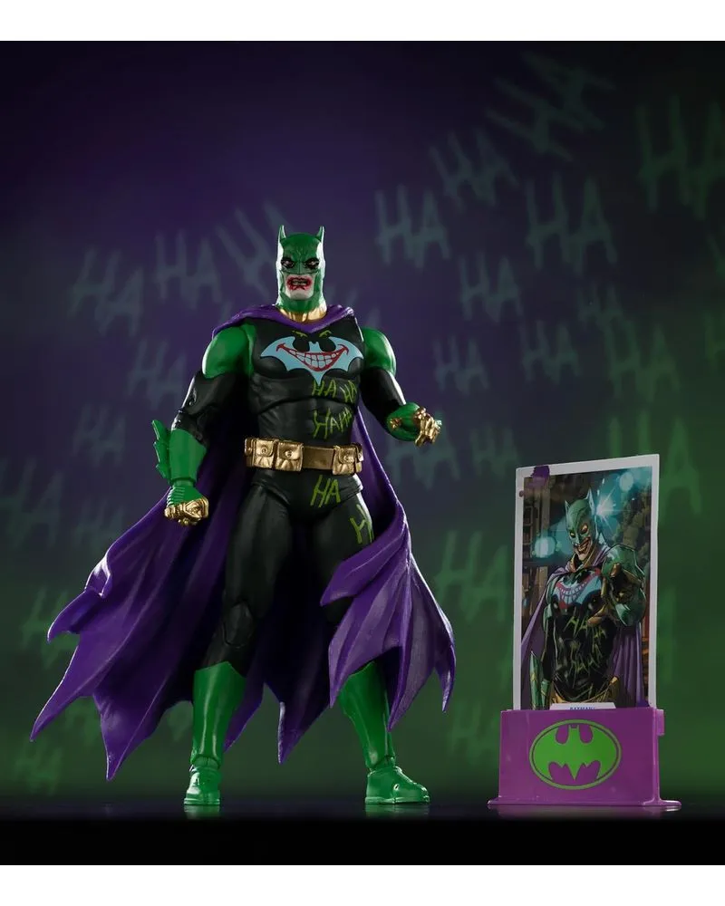 Action Figure DC Multiverse - Batman (Joker War) Jokerized (Gold Label) 