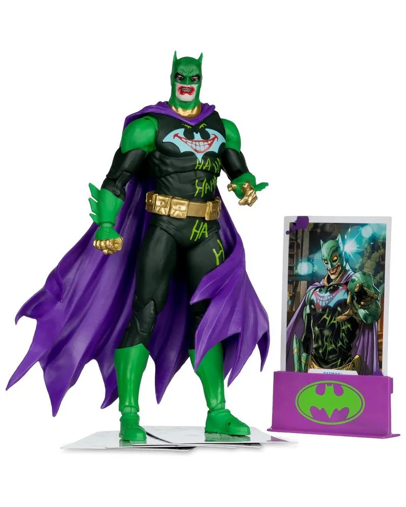 Action Figure DC Multiverse - Batman (Joker War) Jokerized (Gold Label) 