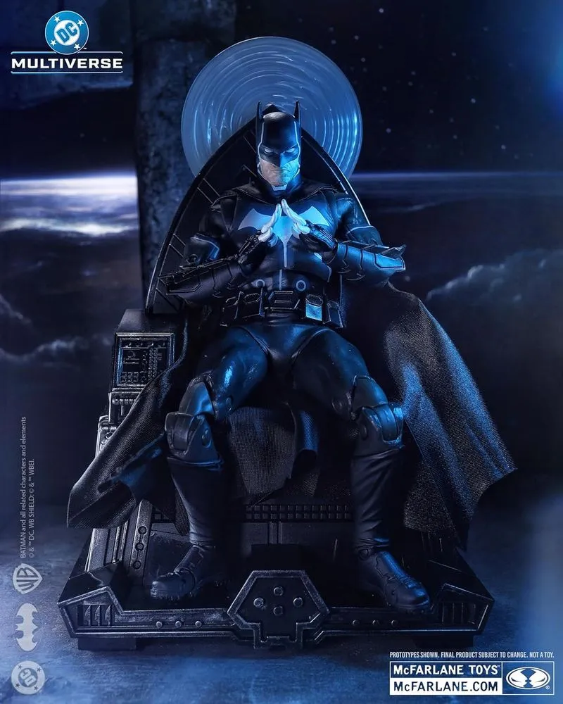 Action Figure DC Multiverse - McFarlane Collector Edition - Batman And The Mobius Chair (Darkseid War) 
