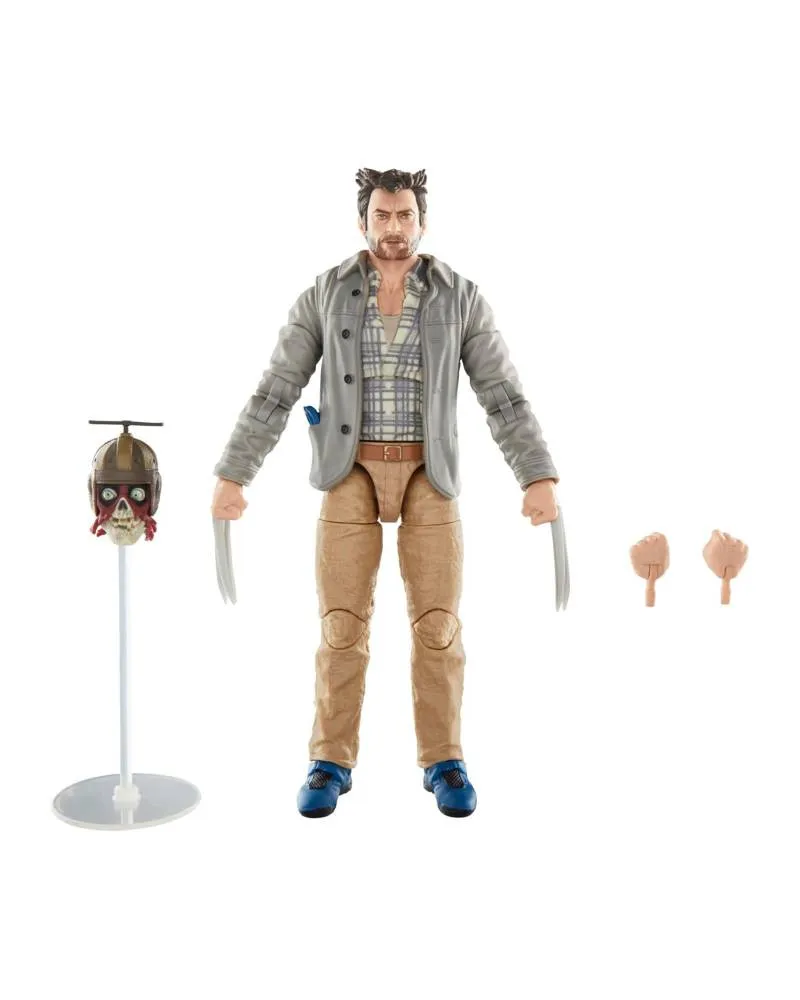 Action Figure Marvel Legends - Deadpool and Wolverine - Headpool With Marvel's Logan 