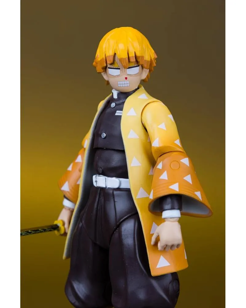 Action Figure Demon Slayer Kimetsu No Yaiba - Zenitsu Agatsuma - Platinum Edition 