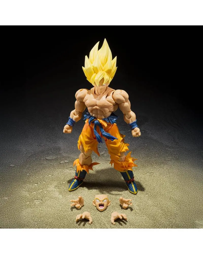 Action Figure Dragon Ball - S.H. Figuarts - Super Saiyan Son Goku Legendary (Best Selection) 