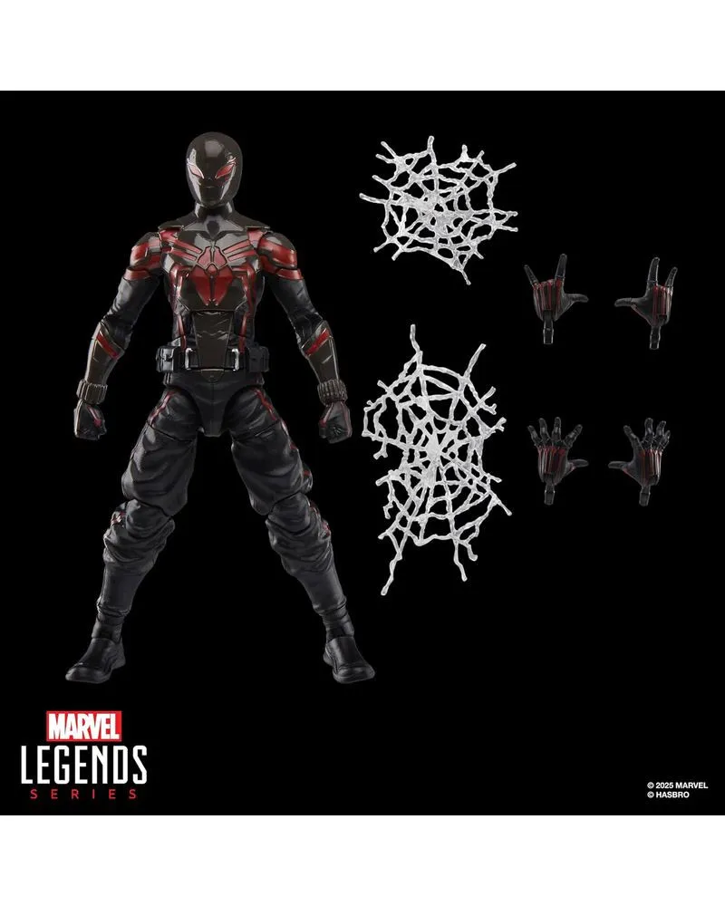 Action Figure Marvel Legends Series - Spider-Man 2 - Miles Morales (Brooklyn 2099 Suit) 