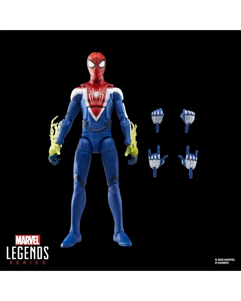 Action Figure Marvel Legends Series - Spider-Man 2 - Miles Morales (Upgraded Suit Style) 