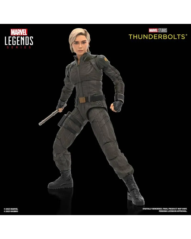 Action Figure Marvel Legends Series - Thunderbolts - Yelena Belova And Red Guardian 