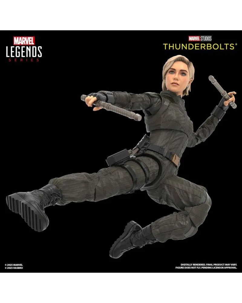 Action Figure Marvel Legends Series - Thunderbolts - Yelena Belova And Red Guardian 