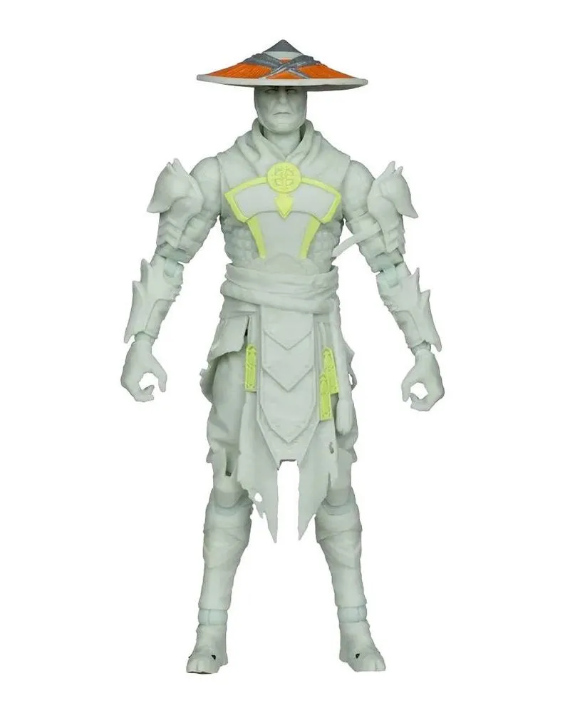 Action Figure Mortal Kombat - Glow in the Dark Edition - Raiden Gold Label Series 