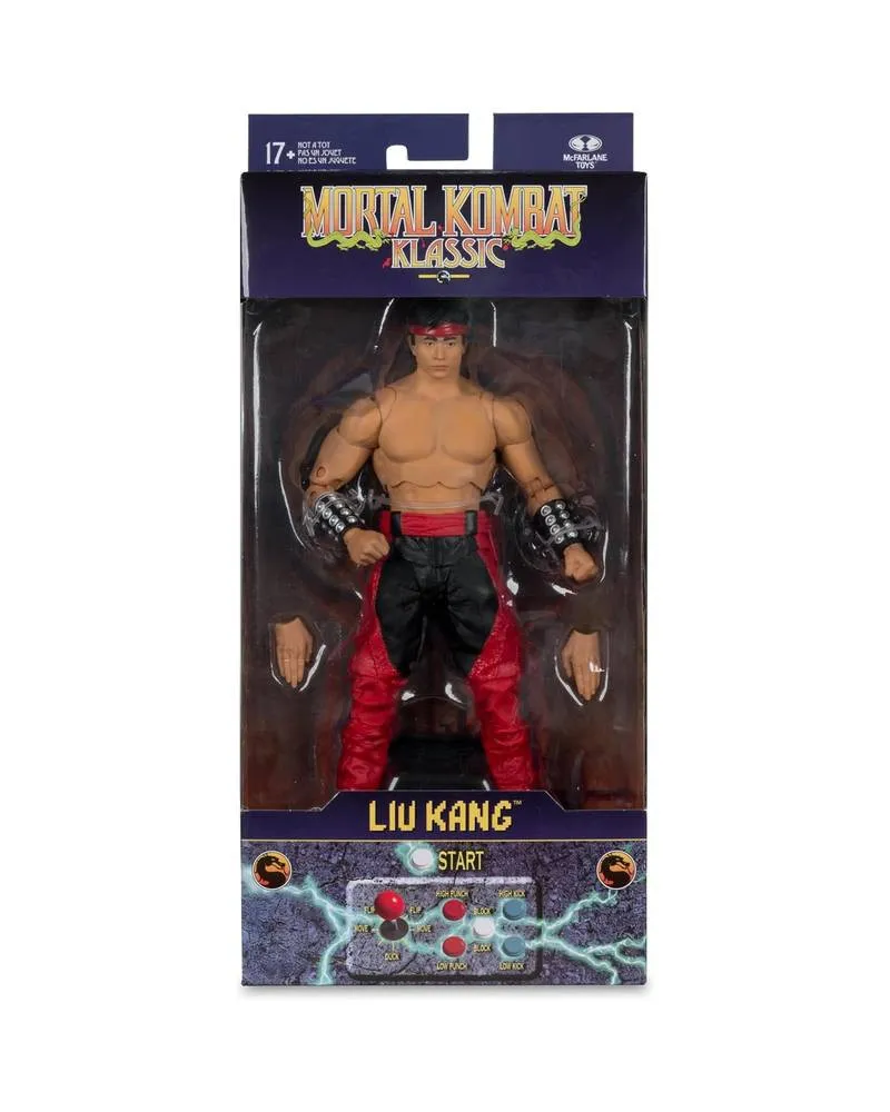 Action Figure Mortal Kombat Klassic - Liu Kang
