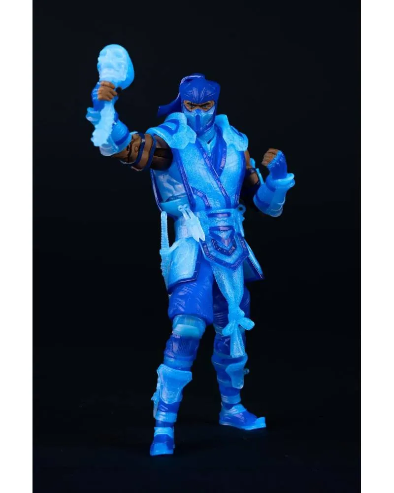 Action Figure Mortal Kombat - Sub Zero - Glow in the Dark Edition (Gold Label) 