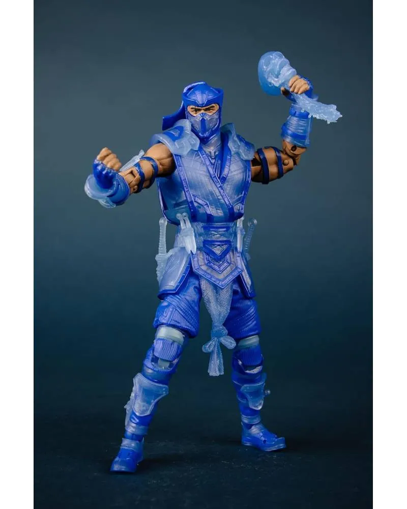 Action Figure Mortal Kombat - Sub Zero - Glow in the Dark Edition (Gold Label) 