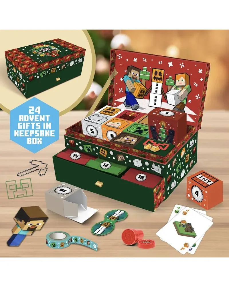 Advent Calendar Paladone - Minecraft Keepsake Box 