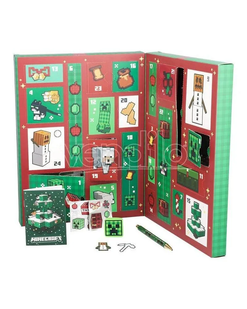 Advent Calendar Paladone - Minecraft Stationery 24 Day 