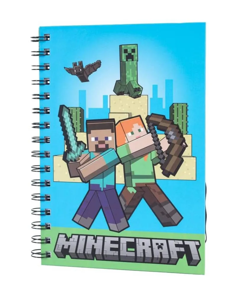 Agenda A5 Minecraft - Wiro Notebook 