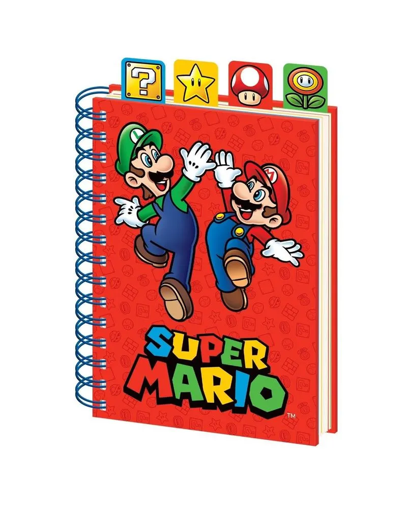 Agenda A5 Super Mario - Wiro Notebook 