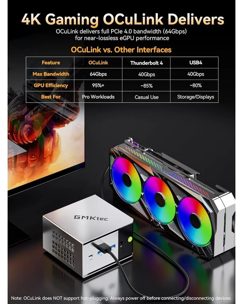 AMD Ryzen 5 Mini Računar GMKtec M8 - 6650H 16GB 1TB WIN11 Pro 