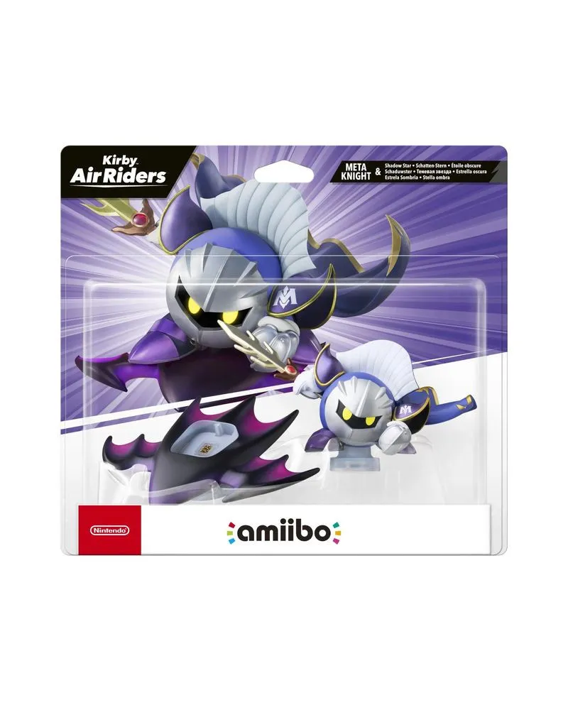 Amiibo Kirby Air Riders - Meta Knight And Shadow Star 