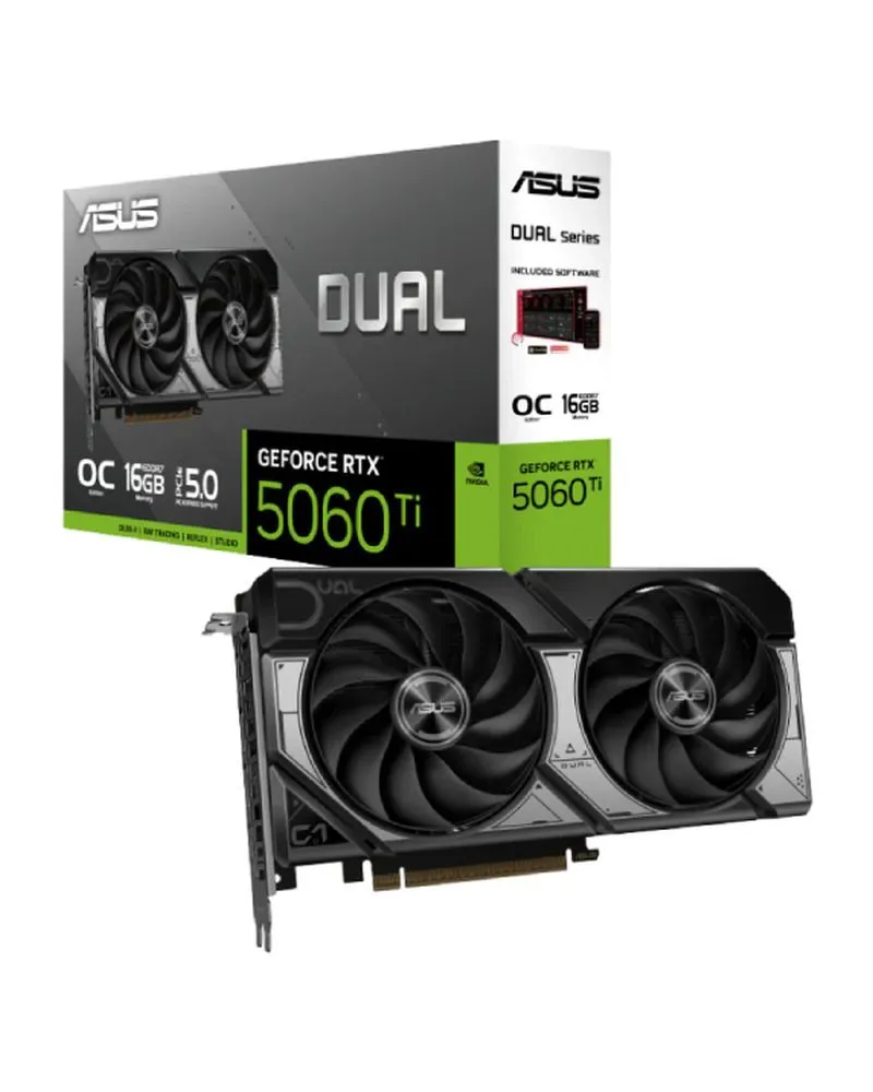 ASUS Grafička karta nVidia GeForce RTX 5060 Ti 16GB DUAL-RTX5060TI-O16G 