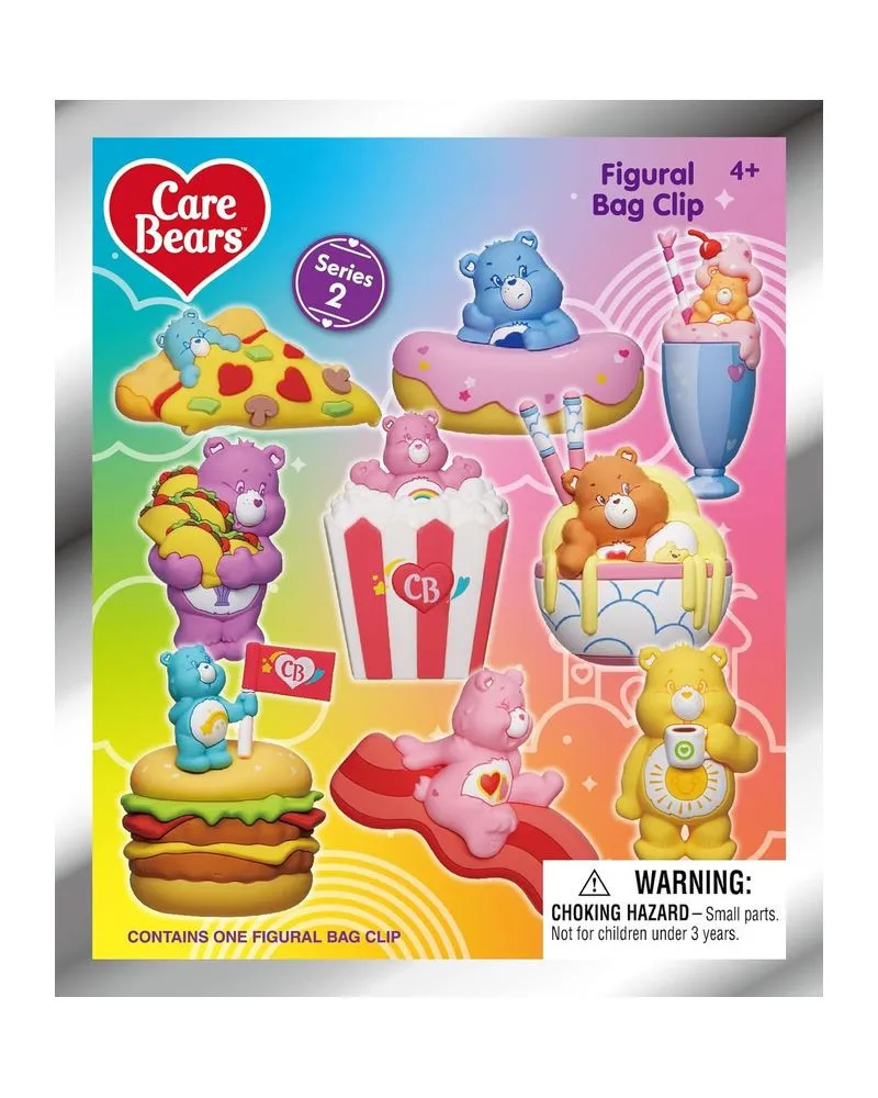 Bag Clips Care Bears - 3D PVC Bag Clips - Series 2 