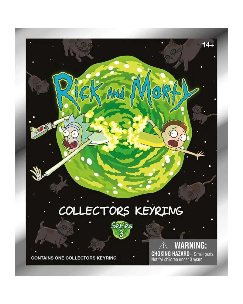 Privezak Rick And Morty Series 3 - Bag Clips 