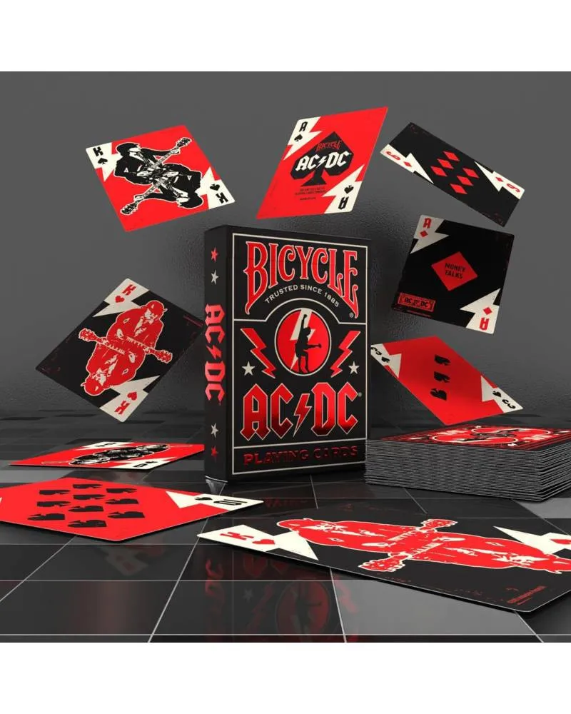 Karte Bicycle Creatives - AC/DC - Playing Cards 