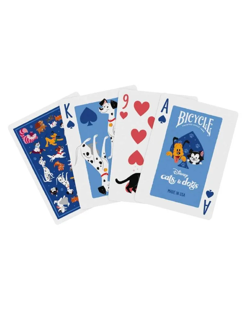 Karte Bicycle Creatives - Disney Cats And Dogs - Playing Cards 
