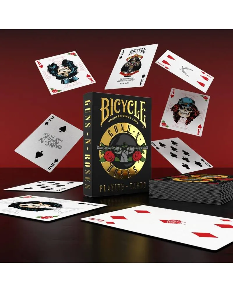 Karte Bicycle Creatives - Guns N' Roses - Playing Cards 