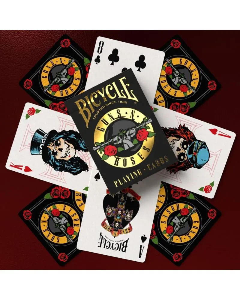 Karte Bicycle Creatives - Guns N' Roses - Playing Cards 