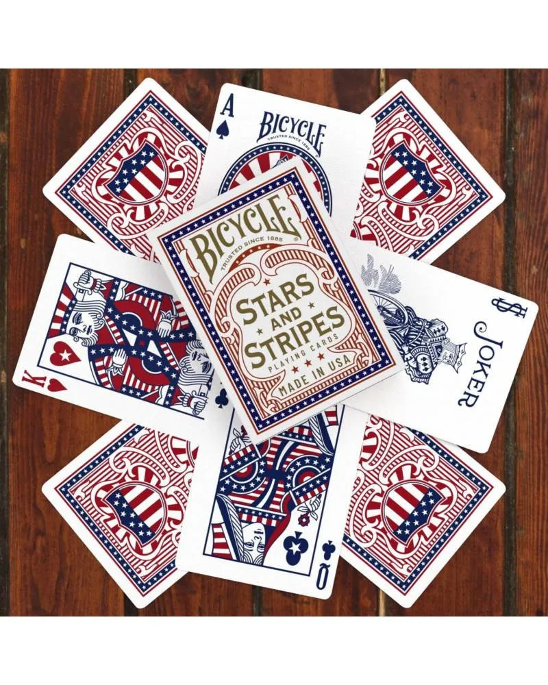 Karte Bicycle Creatives - Stars and Stripes- Playing Cards 
