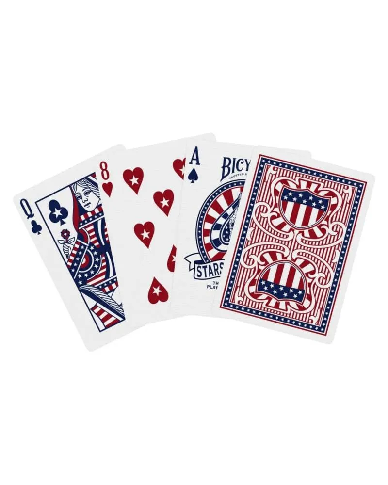 Karte Bicycle Creatives - Stars and Stripes- Playing Cards 