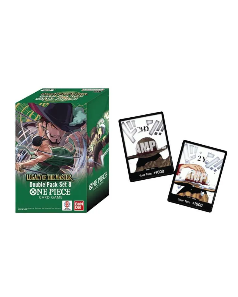 Board Game - One Piece TCG  - Legacy of The Master - Double Pack Set 8 - Booster Pack 