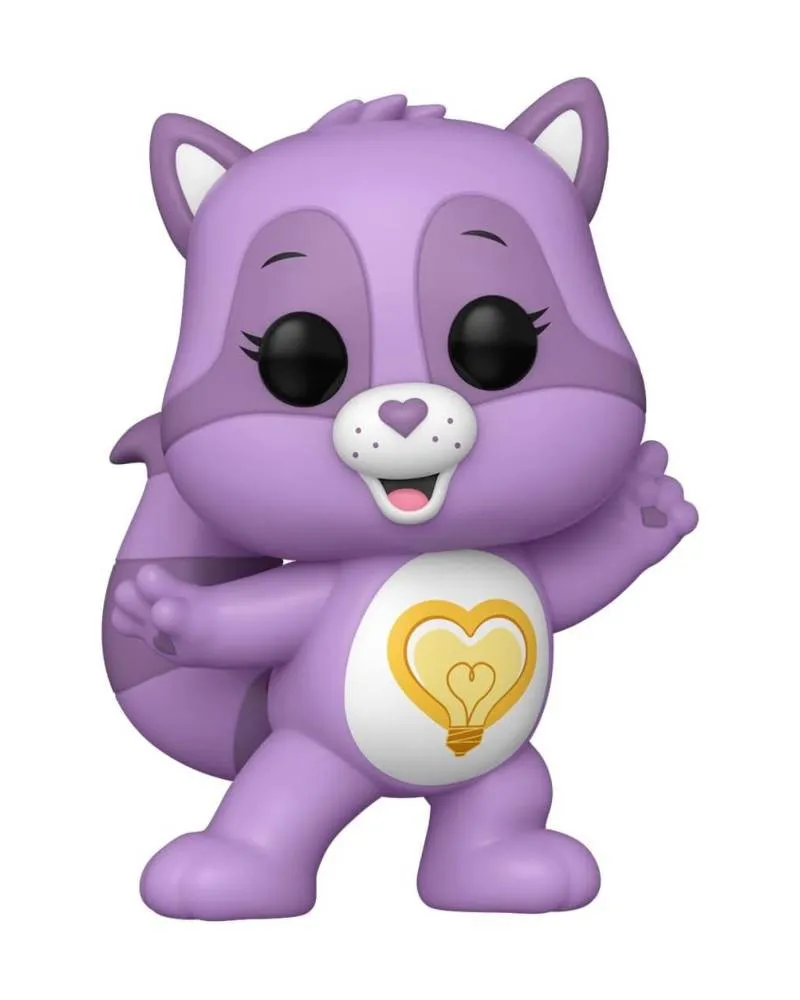 Bobble Figure Animation - Care Bears Cousins POP! - Bright Heart Racoon 