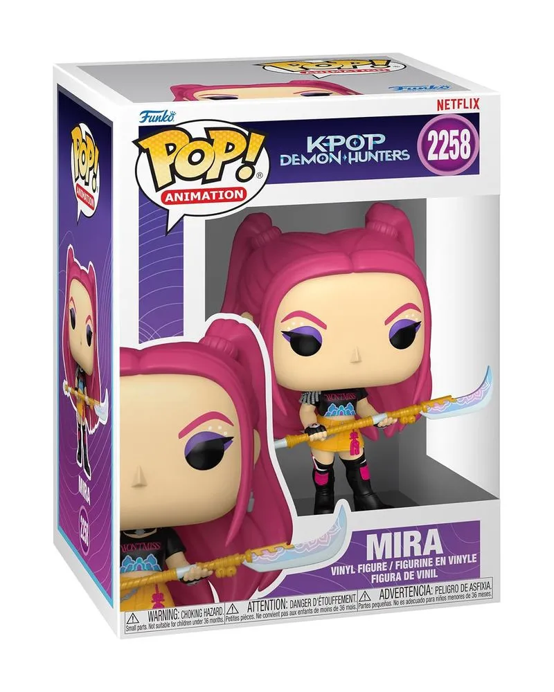 Bobble Figure Animation - K-POP Demon Hunters POP! - Mirai #2258 