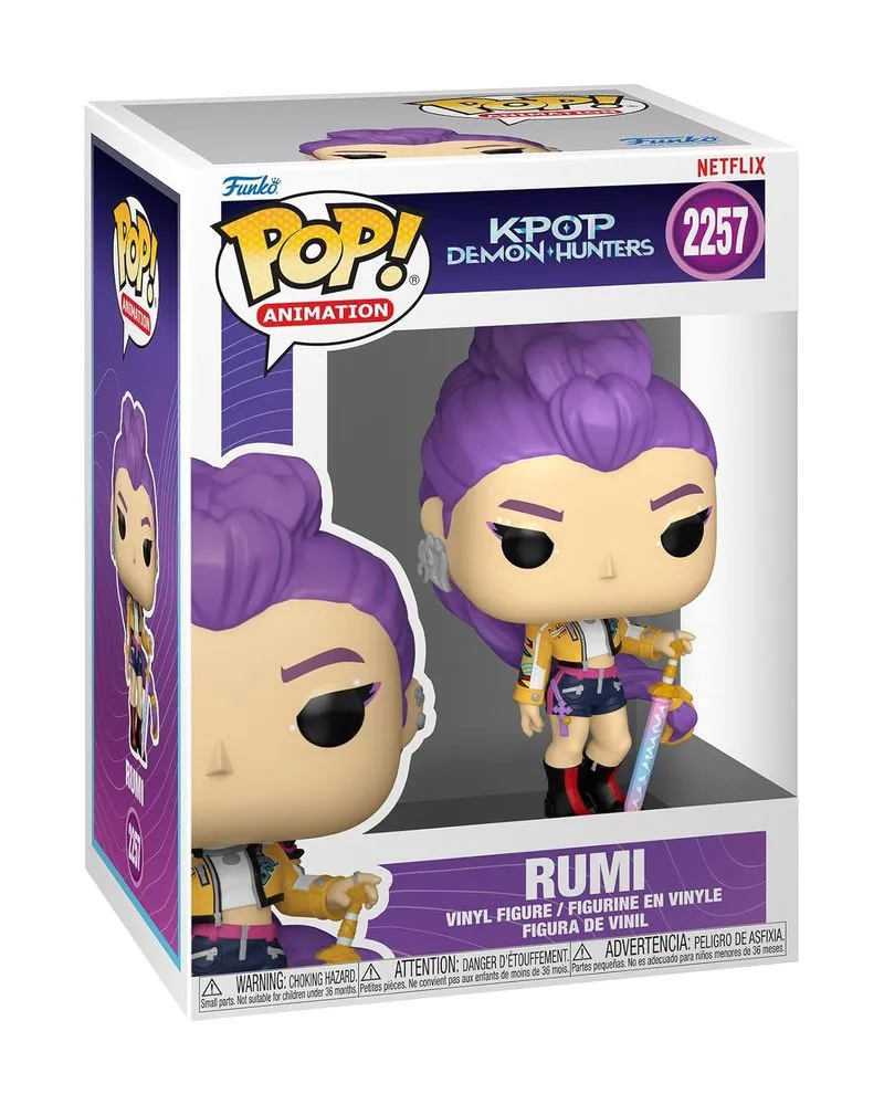 Bobble Figure Animation - K-POP Demon Hunters POP! - Rumi #2257 