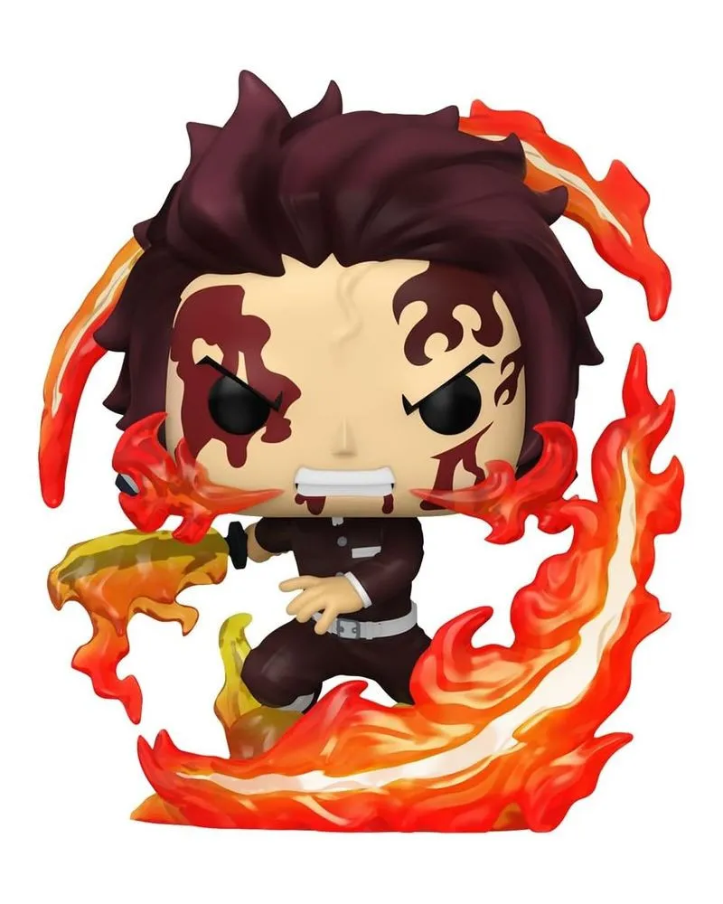 Bobble Figure Anime - Demon Slayer Kimetsu no Yaiba POP! - Tanjiro Kamado (Dancing Flash) #2041 