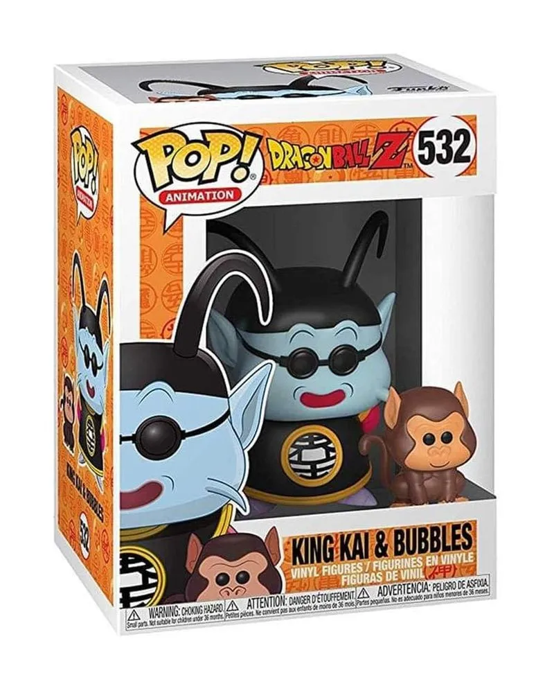 Bobble Figure Anime - Dragon Ball Z POP! - King Kai And Bubbles 