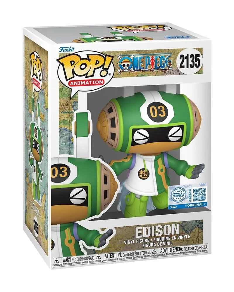 Bobble Figure Anime - One Piece POP! - Edison #2135 
