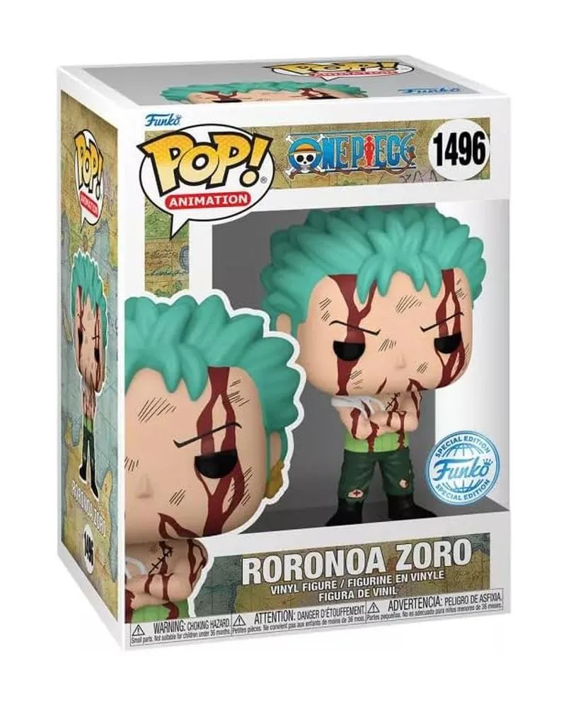 Bobble Figure Anime - One Piece POP! - Roronoa Zoro #1496 - Special Edition