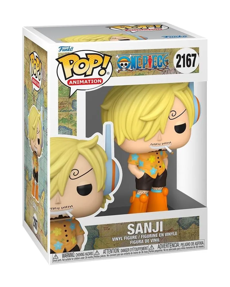 Bobble Figure Anime - One Piece POP! - Sanji (Egghead Arc) #2167 