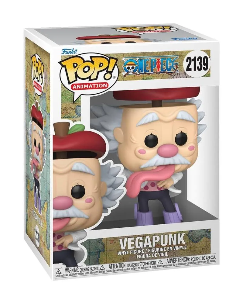 Bobble Figure Anime - One Piece POP! - Vegapunk #2139 