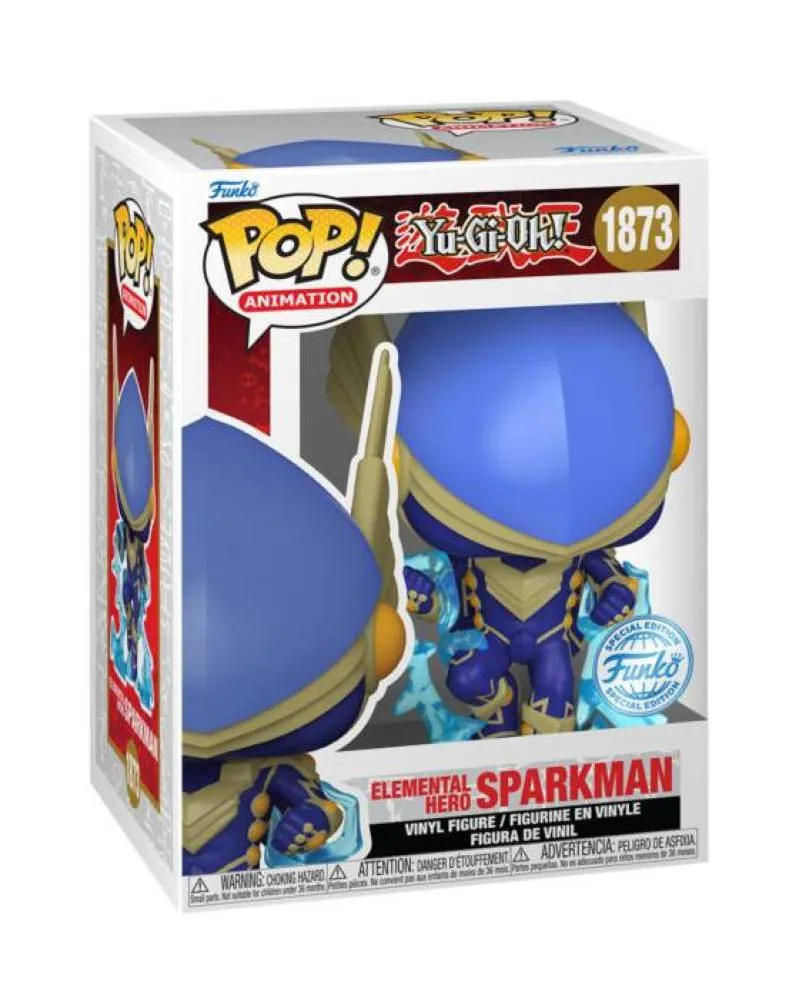 Bobble Figure Anime - Yu-Gi-Oh! POP! - Elemental Hero Sparkman #1873 
