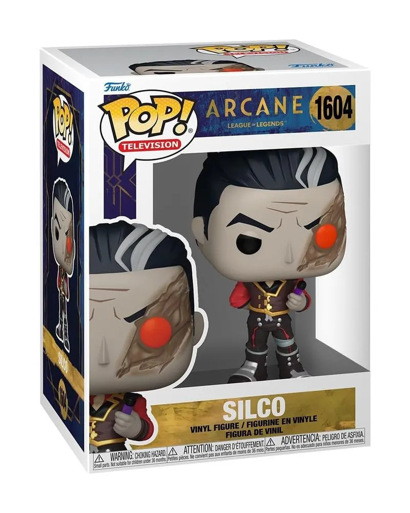 Bobble Figure Arcane League Of Legends POP! - Silco #1604 