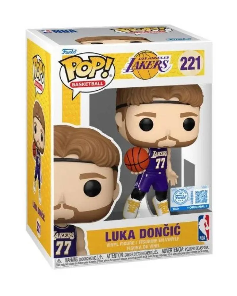 Bobble Figure Basketball NBA - LA Lakers POP! - Luka Doncic #221 