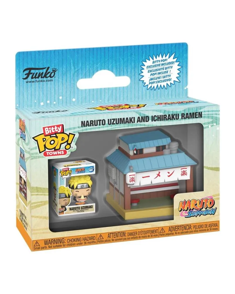 Bobble Figure Bitty - Naruto Shippuden POP! - Naruto And Ichiraku Ramen 
