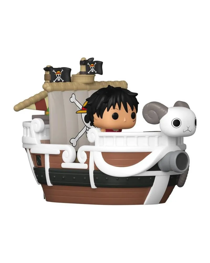 Bobble Figure Bitty - One Piece POP! - Monkey D. Luffy And The Going Merry 