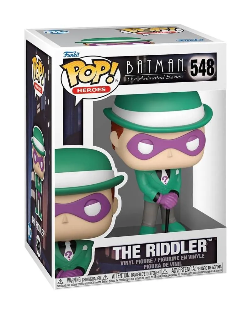 Bobble Figure DC - Batman The Animated Series POP! - The Riddler #548 