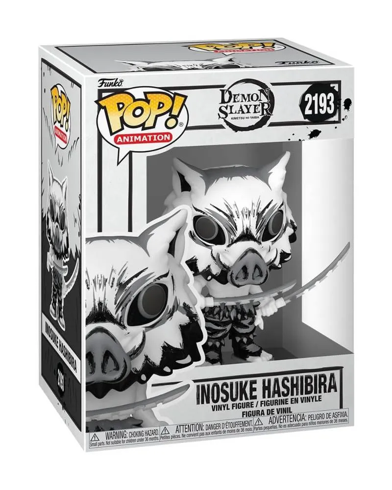 Bobble Figure Anime - Demon Slayer Kimetsu no Yaiba POP! - Inosuke Hashibira (Sumi Ink) #2193 
