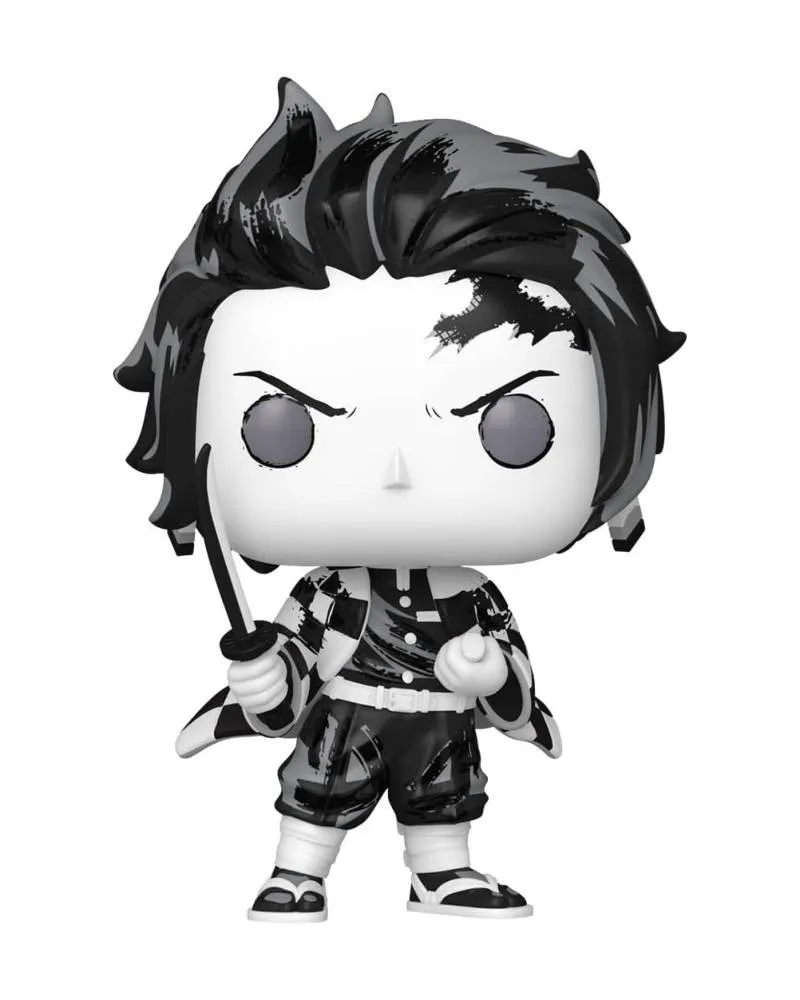 Bobble Figure Anime - Demon Slayer Kimetsu no Yaiba POP! - Tanjiro Kamado (Sumi Ink) #2190 