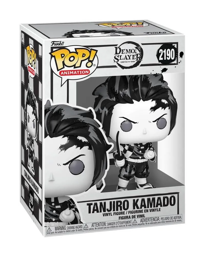 Bobble Figure Anime - Demon Slayer Kimetsu no Yaiba POP! - Tanjiro Kamado (Sumi Ink) #2190 