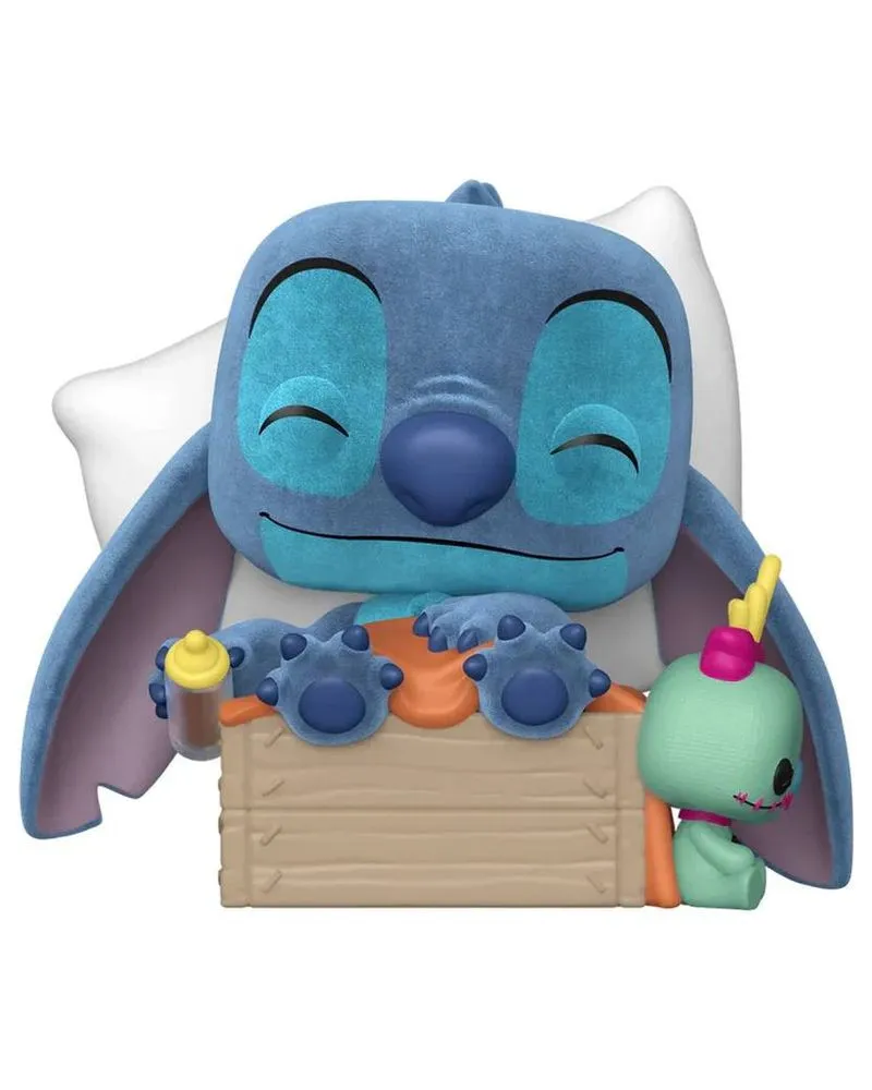 Bobble Figure Disney Plus - Lilo & Stitch POP! - Sleeping Stitch In Box #1607 